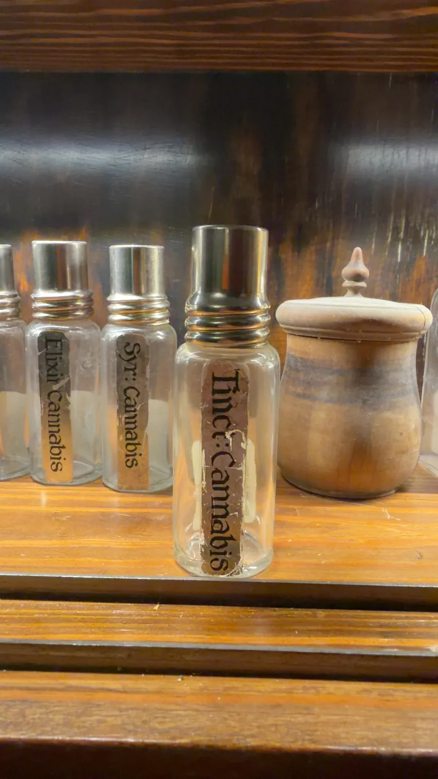 Tinct: Cannabis apothecary bottle